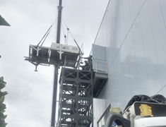 高所搬入用ステージ